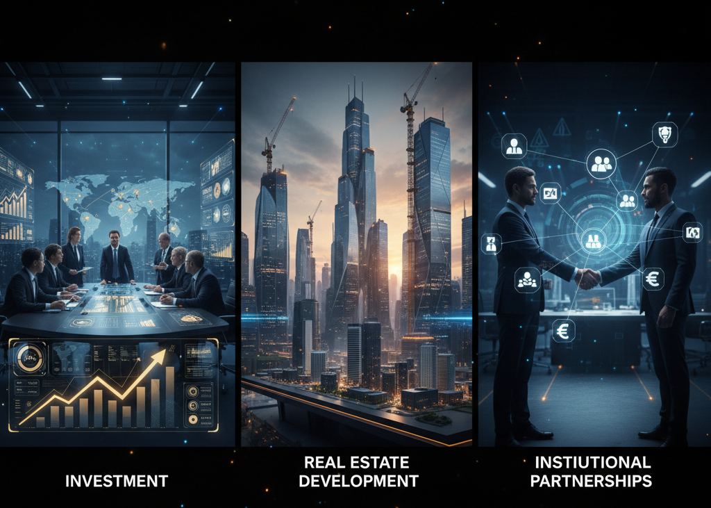 Investment, Real Estate Development , & Institutional Partnerships
